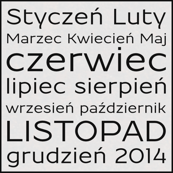 Resamitz Font poster