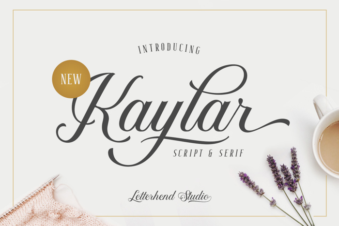 Kaylar DEMO Font poster