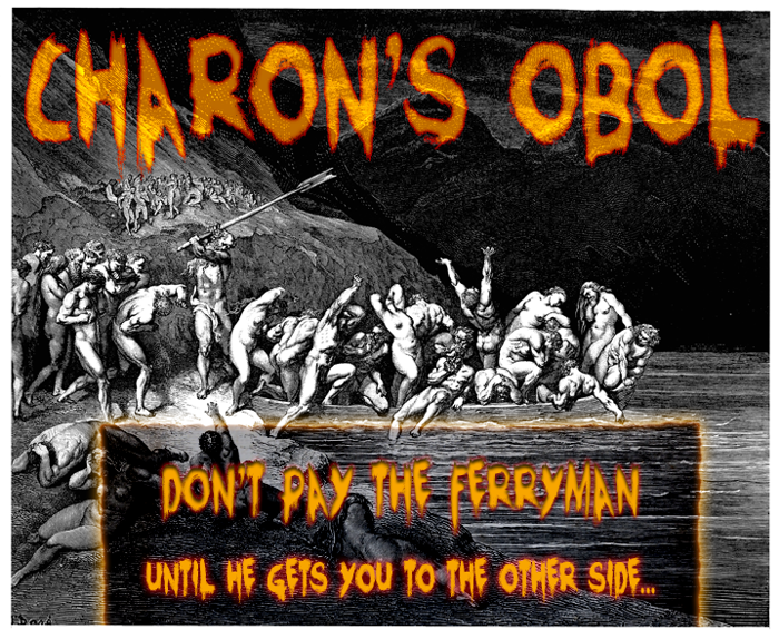 Charons Obol Font poster