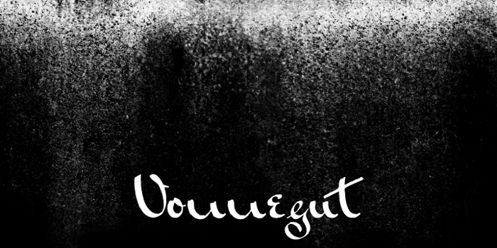Vonnegut Font poster