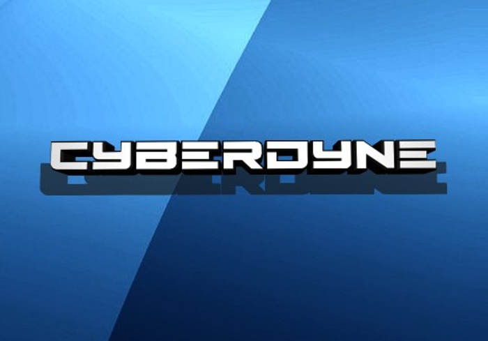 Cyberdyne Font poster
