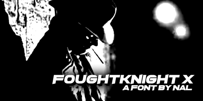 FoughtKnight X Font