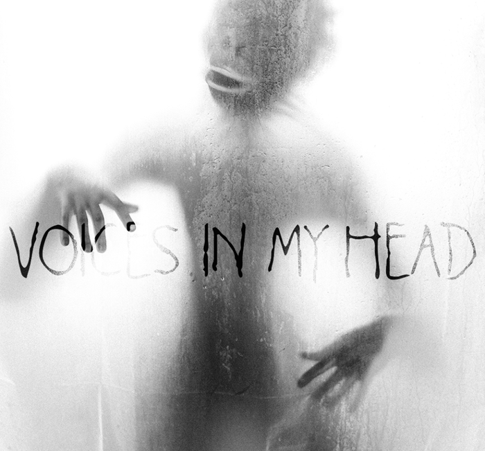 Voices in my Head Font poster
