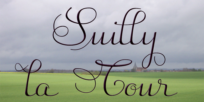 Suilly la Tour-Demo Font poster