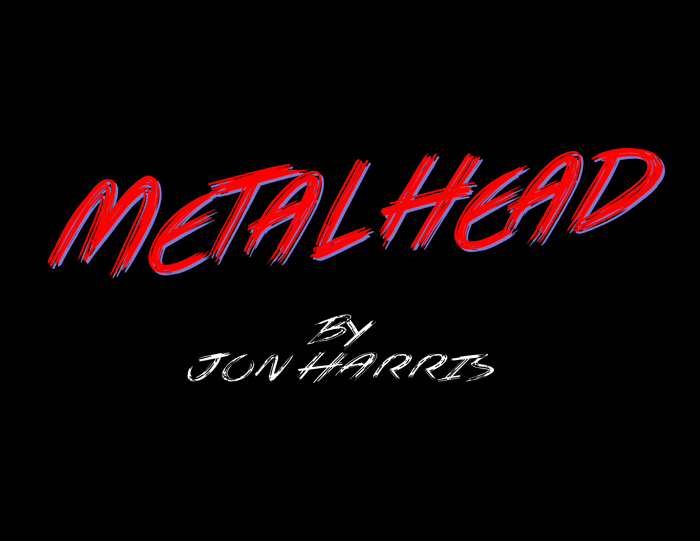 Metal Head Font poster