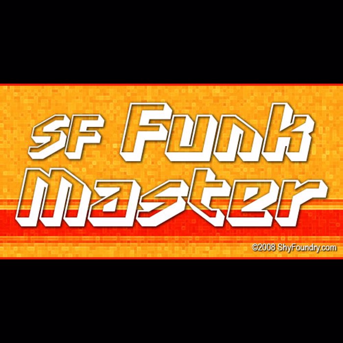 SF Funk Master Font poster