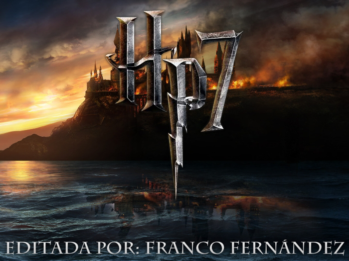 HarryPotter7 Font poster