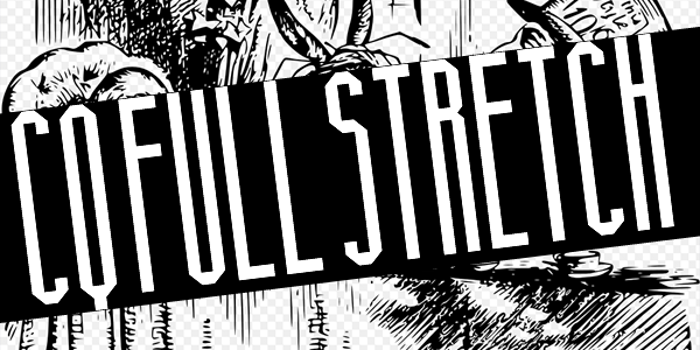 CQ Full Stretch Font poster
