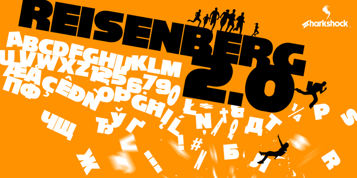 Reisenberg 2.0 Font poster