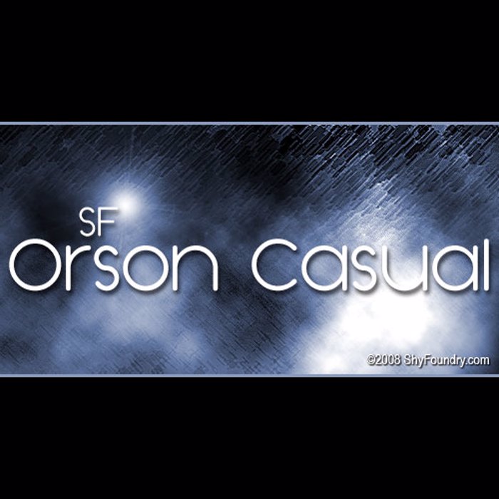 SF Orson Casua Font poster