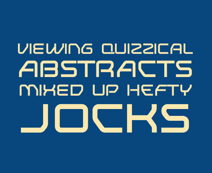 Research Remix Font poster