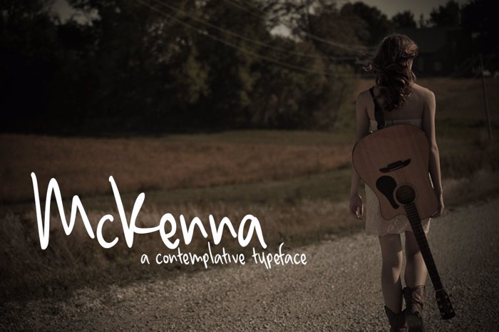 McKenna Font poster