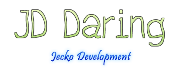 JD Daring Font poster