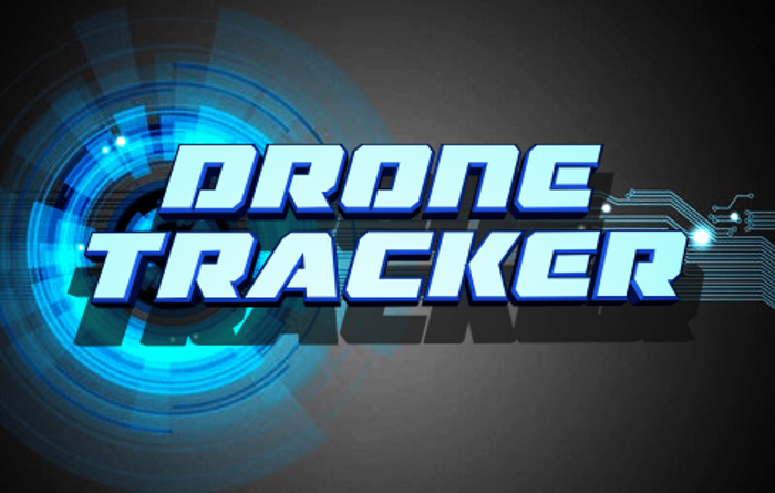 Drone Tracker Font poster