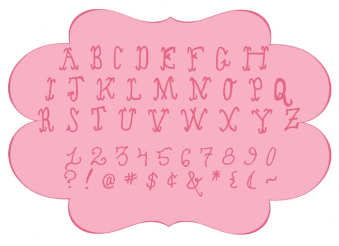 Shirtsy Font poster