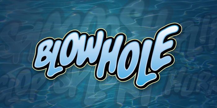 Blowhole BB Font poster
