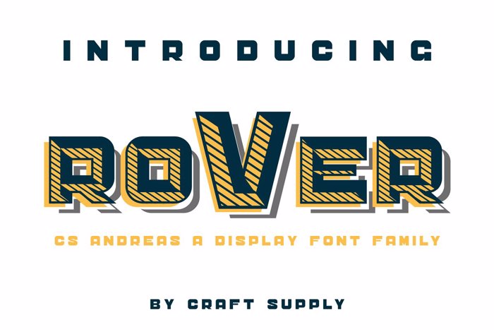 CS Sandreas Font poster