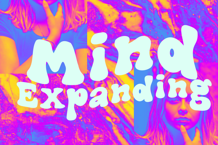 The Meshroom Font poster