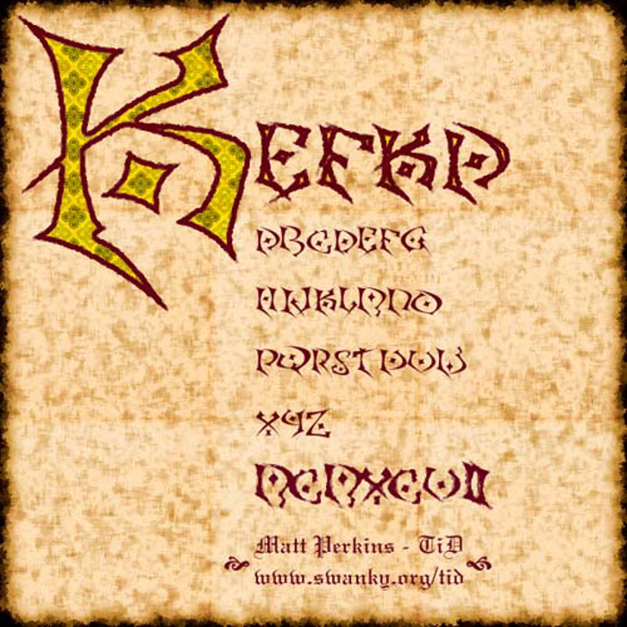 Kefka Font