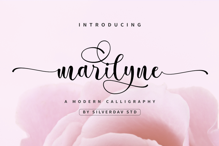 Marilyne Font poster