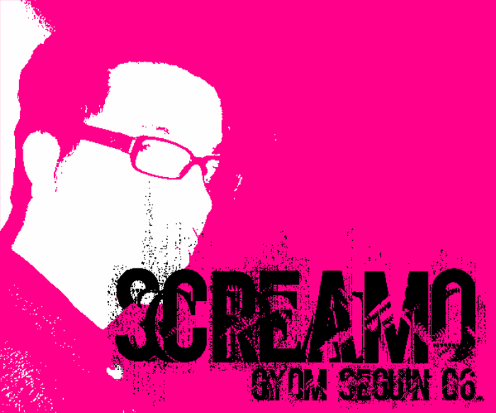 screamo Font poster