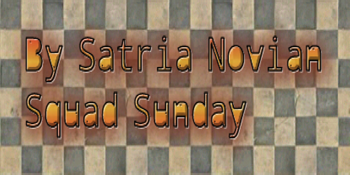 Squad Sunday Font poster