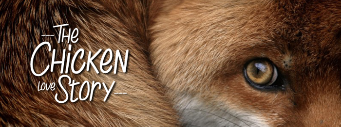 The Chicken love Story Font poster
