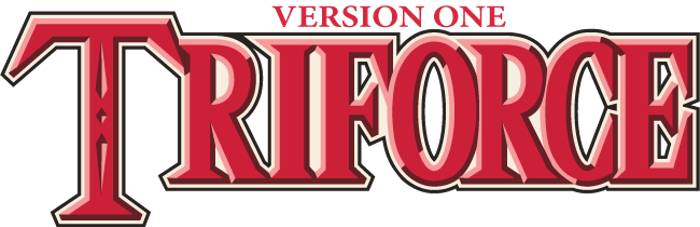 Triforce Font poster