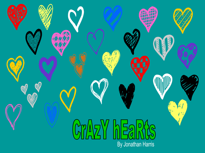 Crazy Hearts Font poster