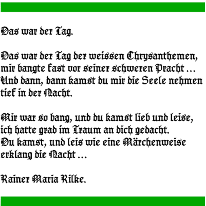 Gotenborg Fraktur Font poster