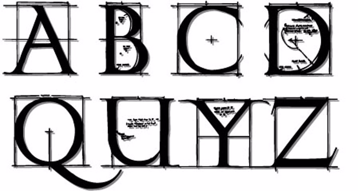 RomanGridCaps Font poster
