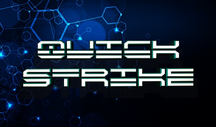 QuickStrike Font poster