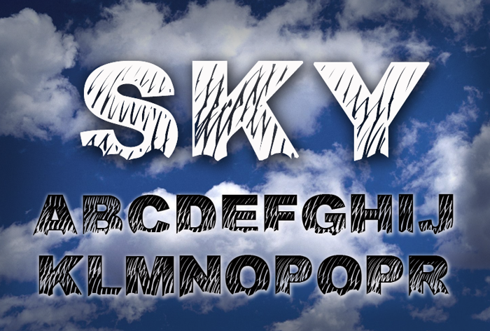 Sky Font