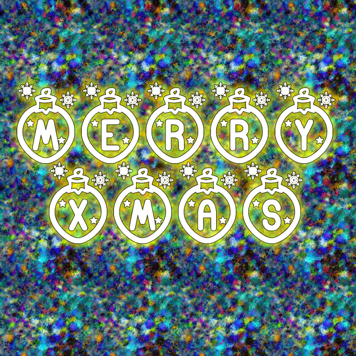 Merry Xmas St Font poster