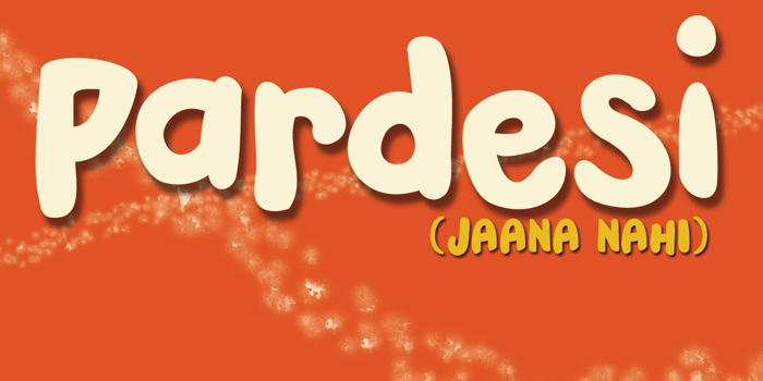 DK Pardesi Font poster