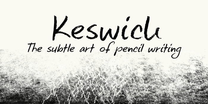 DK Keswick Font poster
