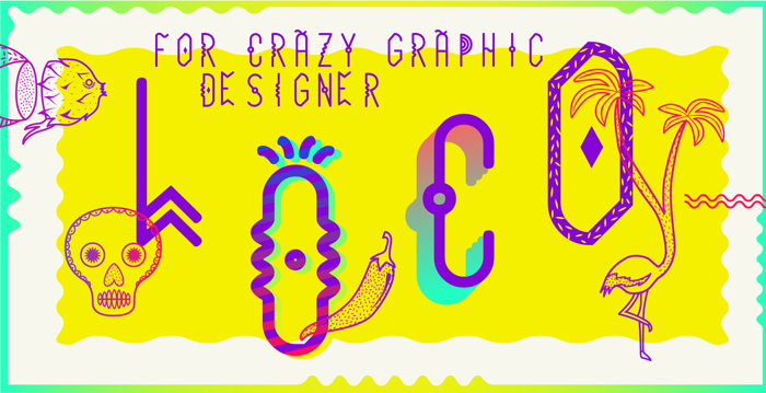 loco Font poster