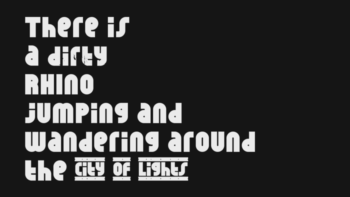 Rhino Luz Font