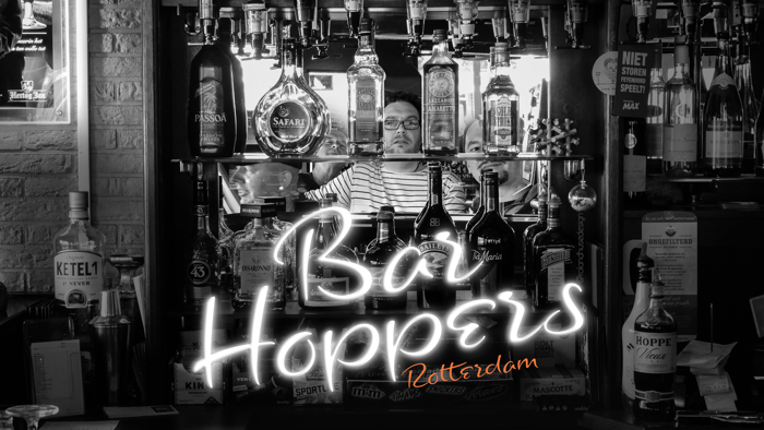 Bar Hoppers Demo Font poster
