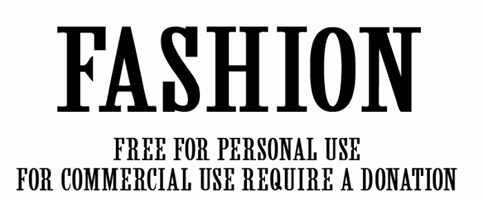 CF Fashion Font