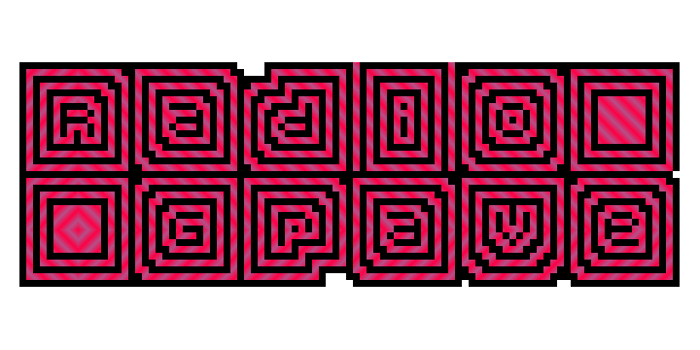 Radio Grave Font poster