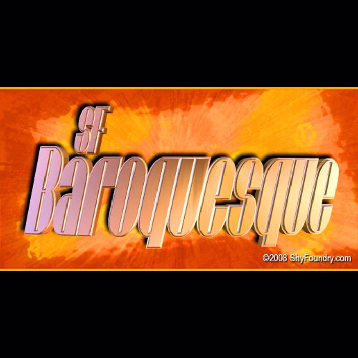 SF Baroquesque poster