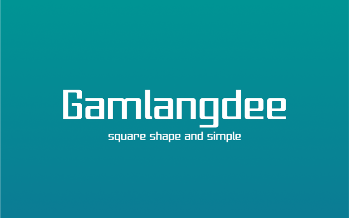 Gamlangdee poster