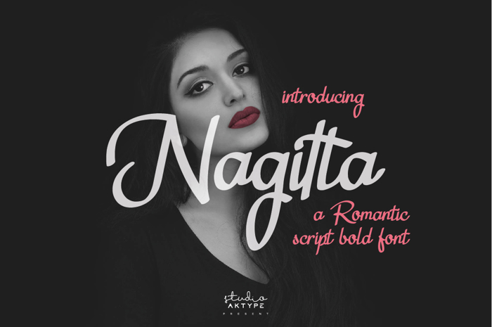 Nagitta Font poster