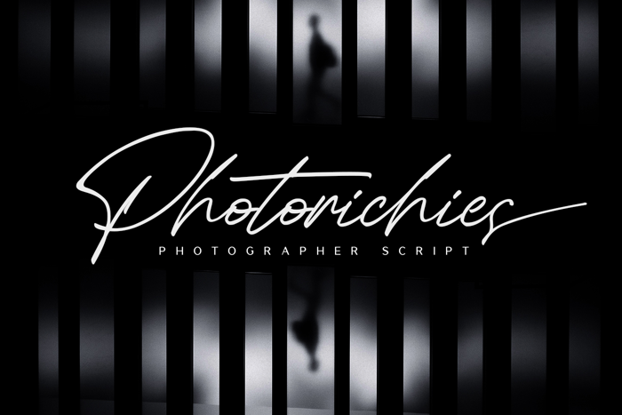 Photorichies Font poster