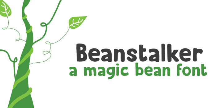 Beanstalker DEMO Font poster