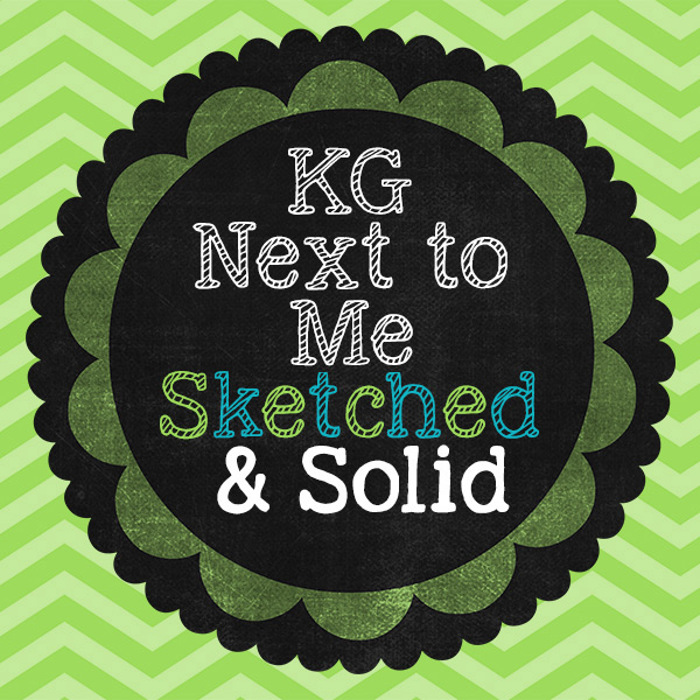 KG Next to Me Font poster