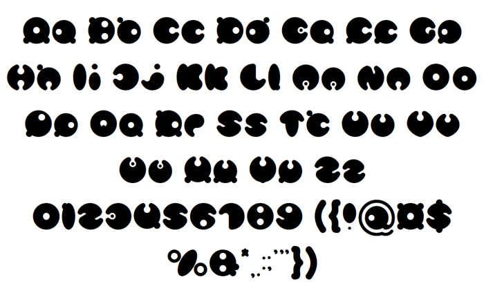 masterpanda Font poster