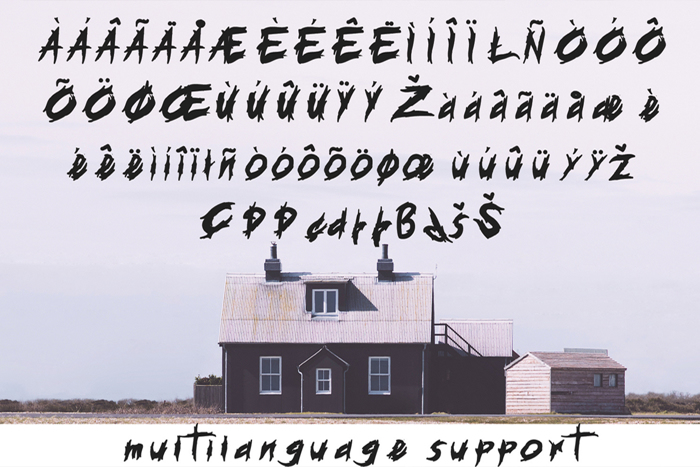 HypotermiA Font poster