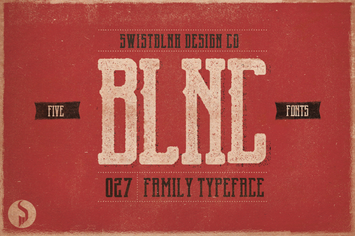Garado Blnco Font poster